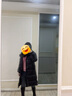 Semir官方正品时装靴女靴春秋季新款潮流休闲高帮系带机车靴长筒靴女 黑色 36 实拍图