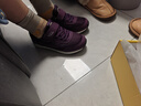 足力健大师老人鞋女中老年健步鞋妈妈鞋宽头运动鞋防滑奶奶鞋子秋冬 MX16紫色加绒棉鞋 39 实拍图