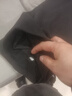 啄木鸟（TUCANO）毛呢半身裙女秋冬新款感中长款高腰开叉直筒包臀一步裙子 毛呢包臀裙 【 黑色 】 加厚 2XL 建议120-130斤 实拍图