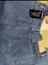 GXG男装 春季新款商场同款趣味谈格系列牛仔长裤易穿搭 蓝色 185/XXL 实拍图