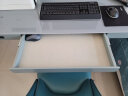 林氏家居 现代简约电脑桌家用卧室靠墙小户型写字桌BG001【灰绿色】电脑桌 晒单实拍图