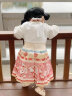 迪士尼（DISNEY）婴儿衣服衣服秋装中国风汉服马面裙女宝宝公主满月百天抓周礼裙子 红色 80cm 晒单实拍图