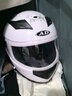 AD新国标电动车头盔男女士四季通用电瓶车安全帽男款冬季保暖围巾全盔女款防雾轻便3C认证摩托车头盔 新国标B【白熊】黑茶 实拍图