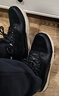 斯凯奇（Skechers）高帮男士工装靴保暖防寒马丁靴休闲鞋雪地增高男靴65731 黑色/BLK 41 实拍图
