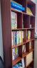 蔓斯菲尔（MSFE） 书架简约落地收纳多功能大容量省空间储物架多层置物书架柜子 【90%的选择】80*180cm古檀木色 实拍图