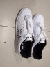 特步男鞋春季板鞋平小白鞋2026新款低帮男士休闲滑板鞋白色运动鞋子男 白黑 42 实拍图
