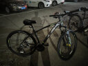 喜德盛山地自行车英雄300青春版运动健身27速碟刹 成人车 光感灰银16寸 实拍图