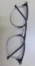 堡莱斯近视眼镜男大脸配眼镜防蓝光有度数护目镜时尚眉线眼镜半框女方框 镜架+1.67非球面镜片（0-800度） 实拍图