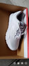 特步男鞋运动鞋子男网面男潮鞋户外跑步鞋轻质旅游小白鞋缓震跑鞋子男 白色 官方正品，假一罚三 40 (250mm) 实拍图