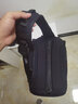 NAYO SMART2024年新款单肩包男商务通勤斜挎包13吋电脑包大容量胸包HermanH5 黑色 15L可装12.9吋平板 实拍图