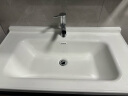 顾家家居（KUKA）浴室柜陶瓷一体卫生间洗脸洗手池盆柜组合洗漱台G-06201B090MLDH 实拍图