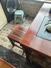 内吉姆（neijimu） 老船木方凳实木加厚凳子茶凳客厅家用餐凳小板凳换鞋凳 A款方凳 实拍图
