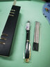 英雄（HERO） 【热门商品礼物】英雄宝珠笔商务签字笔粗0.5mm金属笔礼盒套装刻字生日礼品文具企业定制logo 亮黑金夹（简装） 0.5mm 实拍图