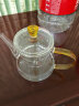雅集泡茶壶 大容量耐热玻璃茶壶 茶水分离泡茶壶 750ml 实拍图