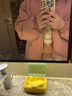 贵人鸟棉衣男两面穿冬季棉服纯色治愈色厚外套男士棉袄立领面包服情侣款 粉色 L 实拍图