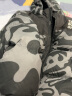 坦博尔羽绒服男童女童迷彩拼接厚可拆卸帽儿童外套TC331312 雪域黑 150  晒单实拍图