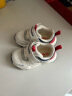 基诺浦（ginoble）婴儿棉鞋2023冬季加绒加厚学步鞋男女童机能鞋GY1518 白色/浅灰/深蓝/红色 130mm 内长14 脚长13.0-13.5cm 实拍图