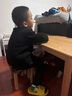 源氏木语儿童家具儿童学习手工桌实木小学生作业家用写字桌组合简约小户型儿童书桌 1.0米手工桌+方凳*2 【套装】 实拍图