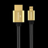 魔兽镀银2.1版8K Micro Mini HDMI转HDMI线数据相机直播高清线4K@120Hz 8K@60Hz 镀银芯8K Micro HDMI转HDMI线A-D 2米 实拍图