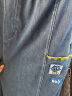 MQD童装男童牛仔裤冬新款儿童加绒加厚保暖工装束口街头休闲裤 中牛仔蓝 140cm 实拍图