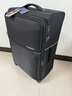 新秀丽（Samsonite）行李箱拉杆箱时尚万向轮软箱轻男女大学生\TR7 HQ2（轻盈箱体）-黑色 26英寸 |可扩展|无侧口袋 实拍图