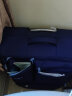INTERNATIONAL TRAVELLER英国IT拉杆箱托运旅行箱万向轮超轻行李箱多口袋24英寸软箱1157蓝 实拍图