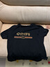 黑色短袖t恤女士上衣2025夏季新款中老年妈妈装纯棉大码女装遮肚 黑色【镶钻款】 XL 建议110-125斤 实拍图