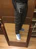 君羽羽绒裤男800高蓬松度白鹅绒冬季休闲女款保暖外穿鹅绒裤 黑色【男款】 颜色偏灰黑 2XL 推荐女131-140斤/男166-180斤 实拍图