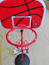 宏登（HONGDENG）儿童男孩玩具篮球架可升降室内外篮球投篮筐架2米生日礼物HD353A 实拍图