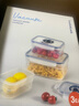 乐扣乐扣（LOCK&LOCK）抽真空保鲜盒冰箱收纳密封盒抽气泵玻璃饭盒可微波炉厨房储物盒 塑料真空礼盒装【3件套】 实拍图