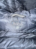 Rab 【断货王】男款800篷欧洲鹅绒羽绒服连帽保暖透气523g QDN-85 黑色 M 实拍图