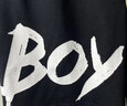 BOY LONDON【范丞丞同款】潮牌男女同款春夏涂鸦朋克运动短裤N13901 黑色 XL 实拍图