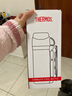 膳魔师（THERMOS）保温壶户外露营便携大容量不锈钢保温瓶旅行水壶暖壶FFW-1000 云杉绿 1L 配背带 实拍图