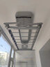 志高（CHIGO） 智能电动晾衣架升降晾衣机阳台智能遥控家用带烘干LED照明晒衣架 银色+照明横杆语音 实拍图