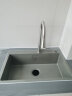 箭牌（ARROW） 厨房卫浴手工纳米水槽加厚304不锈钢一体水槽洗菜盆大单槽 B款含沥水篮70*45抽拉 晒单实拍图