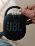 JBL CLIP4 无线音乐盒四代 蓝牙便携音箱 低音炮 户外迷你音响 防尘防水 超长续航 一体式卡扣 蓝色 实拍图