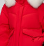 波司登【杨紫同款】冬季羽绒服女中长款外套龙年新年红外套B30145268 实拍图