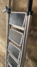 星奇堡 家用梯子工程梯折叠多功能人字梯伸缩室内加厚两用梯子 加厚六步梯-白色 实拍图