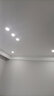 飞利浦LED筒灯射灯10只装无主灯客厅嵌入式暗装天花灯洞灯超薄筒灯三色 10只装3.5W白光-开孔75-80mm 实拍图