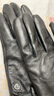 金利来女士手套真皮冬季加绒羊皮保暖触屏开车骑车户外出行防寒分指手套 【羊皮加厚 官方授权 假一罚十】 L【适合大部分女性的尺码】 实拍图