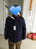 西域骆驼（VANCAMEL）三合一防风冲锋衣款男女夹克加厚保暖可拆卸登山服滑雪服运动外套 KY09S木槿紫/深蓝-女 L 实拍图