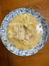 陶趣居 日本进口小蓝芽陶瓷米饭碗汤碗泡面碗复古碗日式家用餐具釉下彩 22*3.5cm 大圆盘 8.7英寸 实拍图