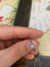 DR求婚钻戒 BELIEVE系列经典款雪吻 结婚礼物钻石戒指女WJ0100 9分G色SI1【证书+礼盒】 实拍图