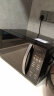 美的（Midea） 微波炉烤箱一体机小型家用20升光波平板加热多功能智能杀菌饭盒蒸菜单 黑色 实拍图
