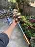 浪尖悍将浪尖悍将海竿抛竿钓鱼竿套装组合鲢鳙全套特价超硬大物远投竿海杆 2.1m 裸竿（自带地插） 实拍图