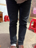 真维斯（JEANSWEST）牛仔裤男士直筒宽松男裤2025春季长裤男士弹力休闲裤子黑色33 实拍图