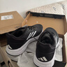 阿迪达斯（adidas）男鞋跑步鞋 25秋新款运动鞋缓震防滑慢跑鞋网面透气低帮休闲鞋子 DURAMO 10【黑白】【主推款】 42 (内长260mm) 实拍图