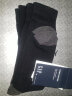 Gap男装洋气拼色休闲袜子442205 款男士深色时尚中筒袜三双装 黑色 均码(24-26cm) 实拍图