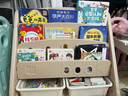 京东京造 安全守护系列宝宝绘本架点读笔收纳儿童书架【四层送抽屉盒】 实拍图
