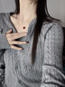 纪梵哲轻奢四叶草项链女生吊坠手链520情人节生日礼物送老婆女朋友老婆 项链(刻字拍) 实拍图